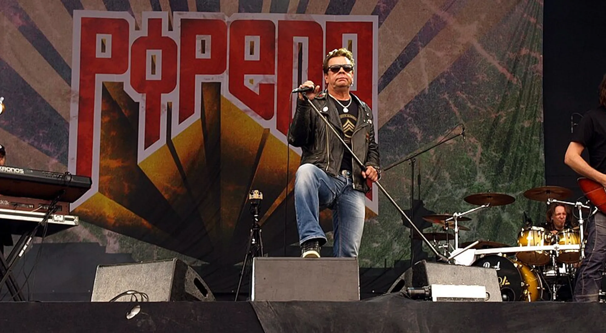 Popeda esiintymässä Provinssirockissa 2013. Kuva: Cecil / CC BY-SA 3.0